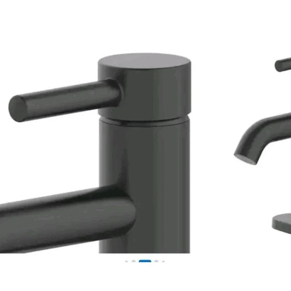 Allen And Roth Single Handle Bathroom Faucet 6567288 Black Harlow
